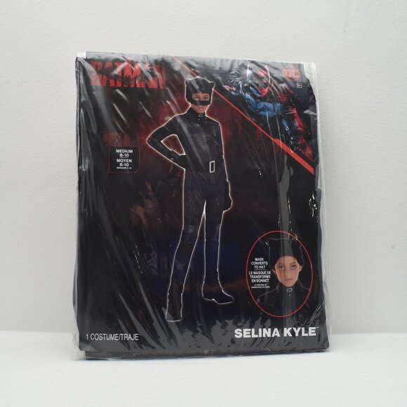 The Batman Selina Kyle Girls Costume Small 2-4 or Medium 8-10 - Picture 1 of 5